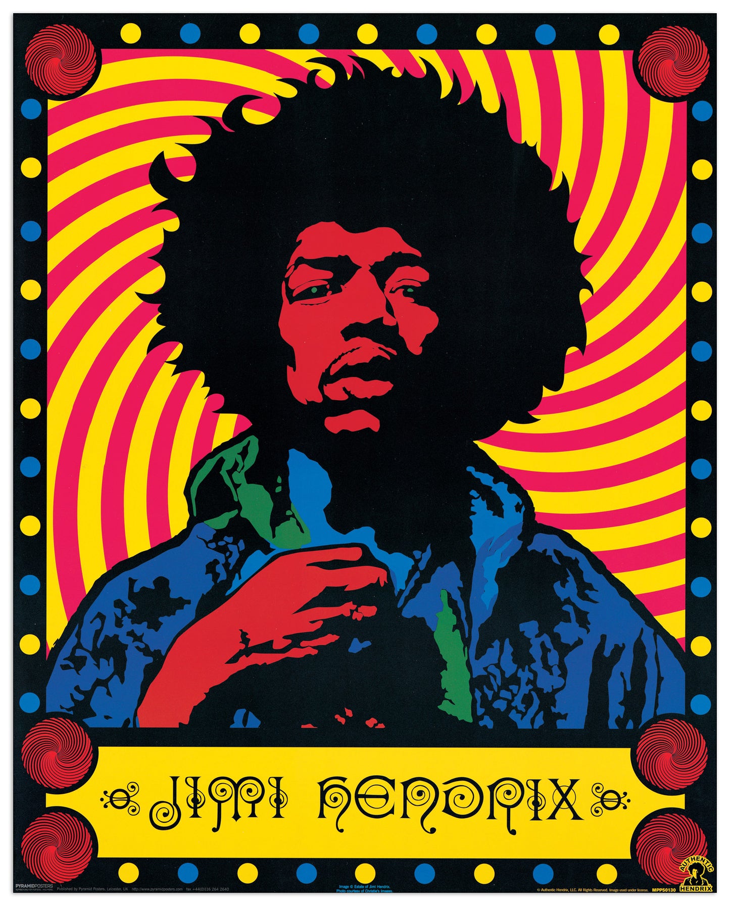 Jimi Hendrix cm 40x50