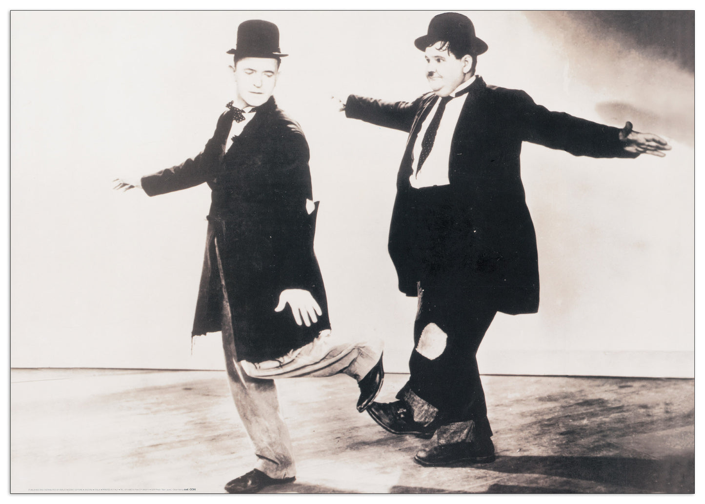 Laurel & Hardy Dance cm 69x59