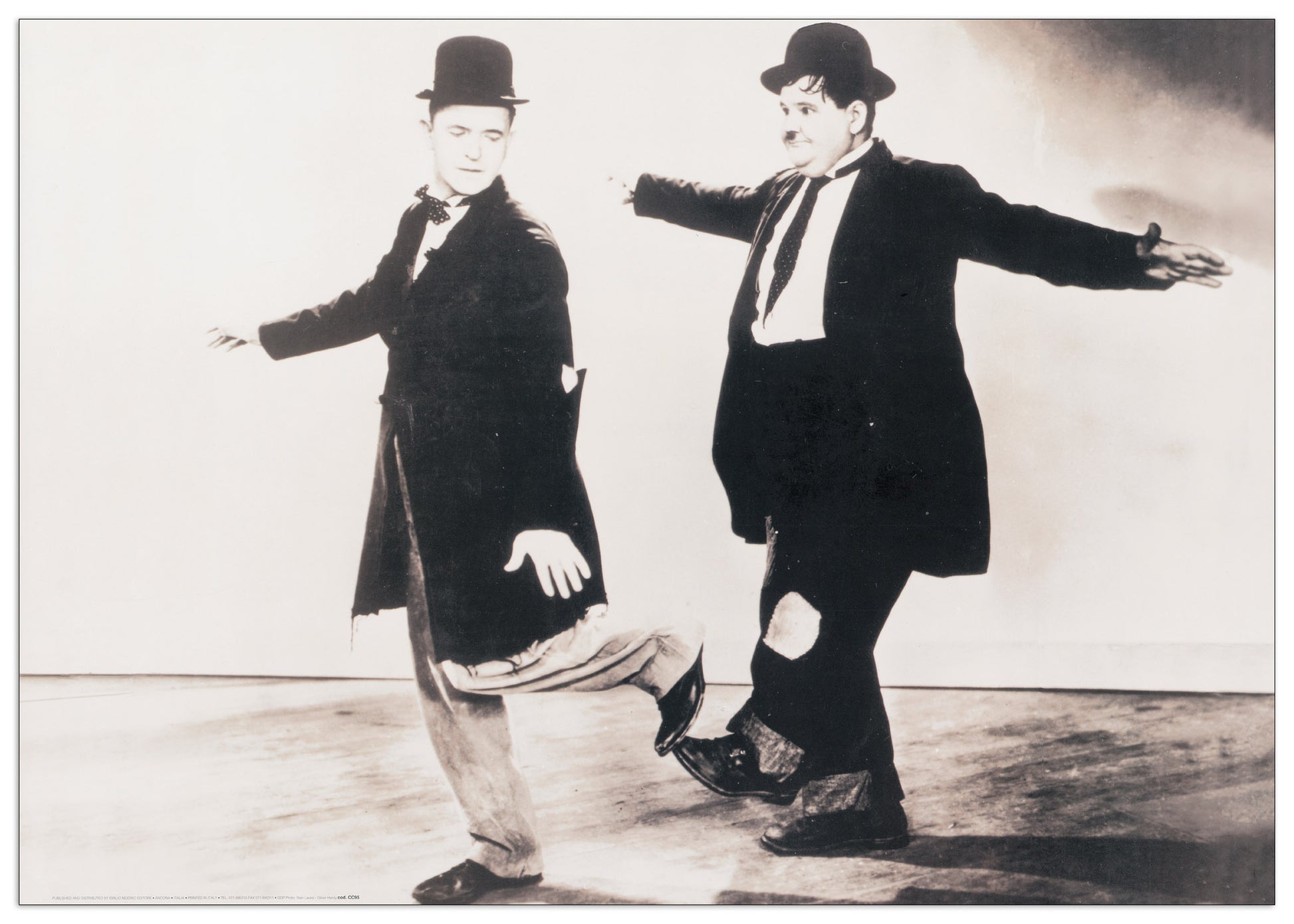 Laurel & Hardy Dance cm 69x59