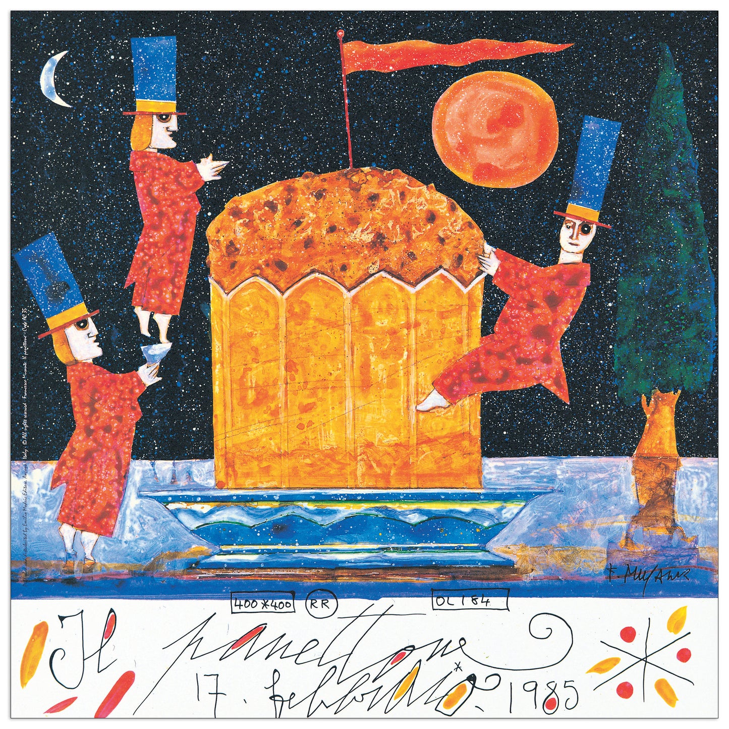 Il Panettone cm 34x34