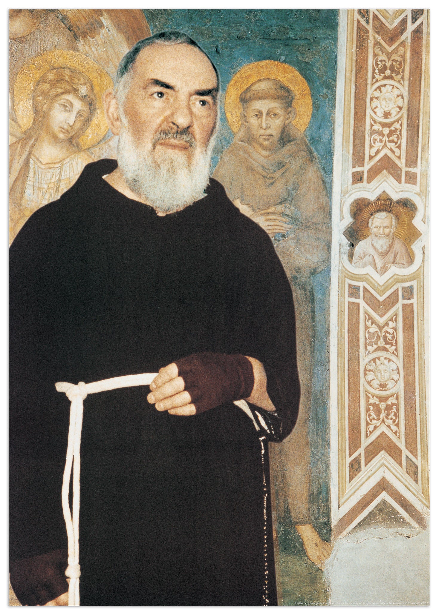 Padre Pio Da Pietralcina cm 50x70