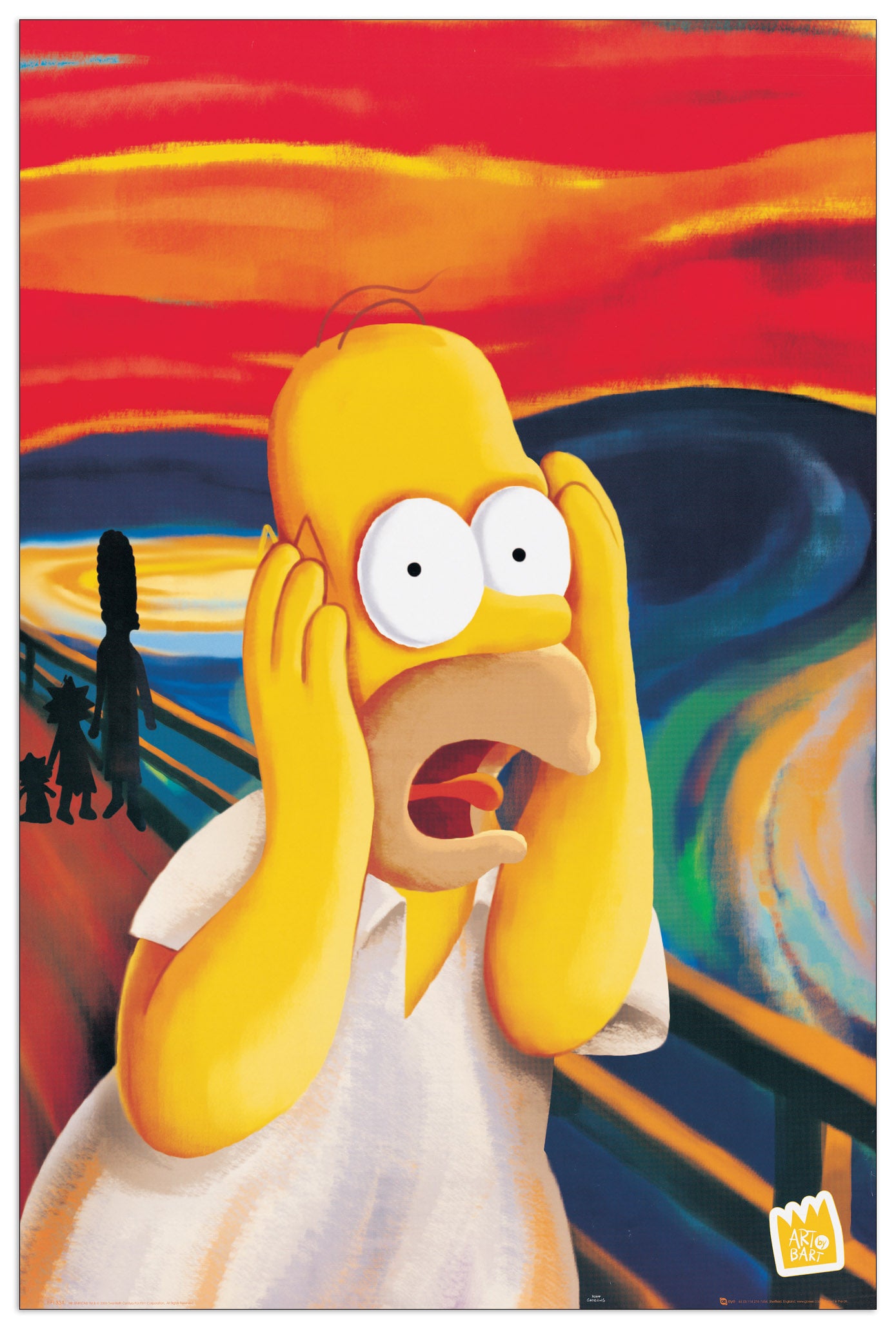 Homer, L'Urlo cm 60x90