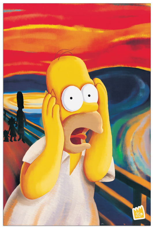 Homer, L'Urlo cm 60x90