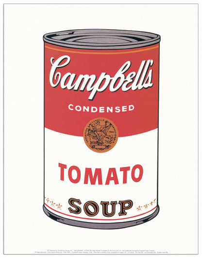 Campbell's Soup (Tomato 1968) cm 28x35