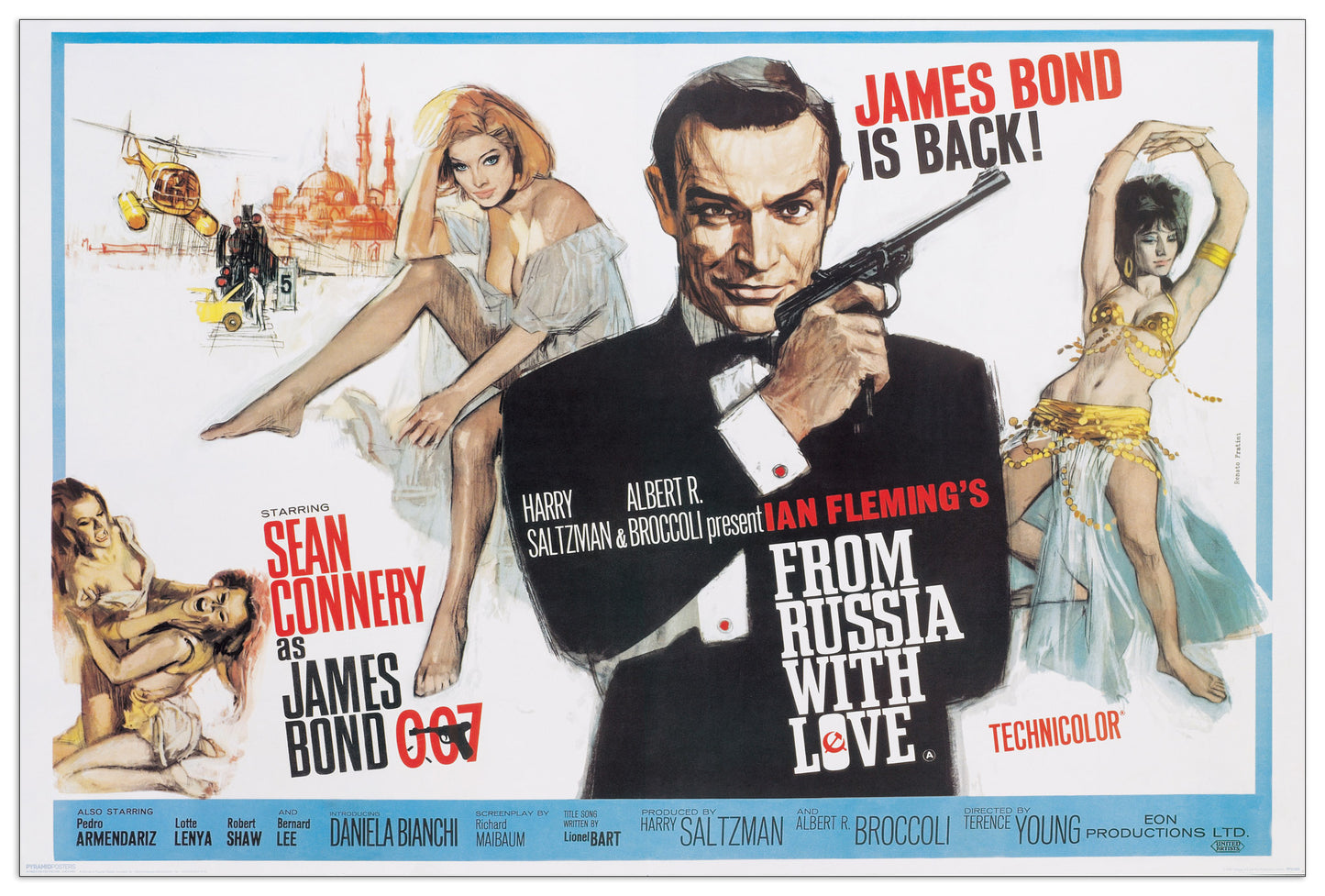 James Bond, From Russia with Love cm 60x90