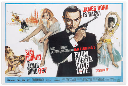 James Bond, From Russia with Love cm 60x90