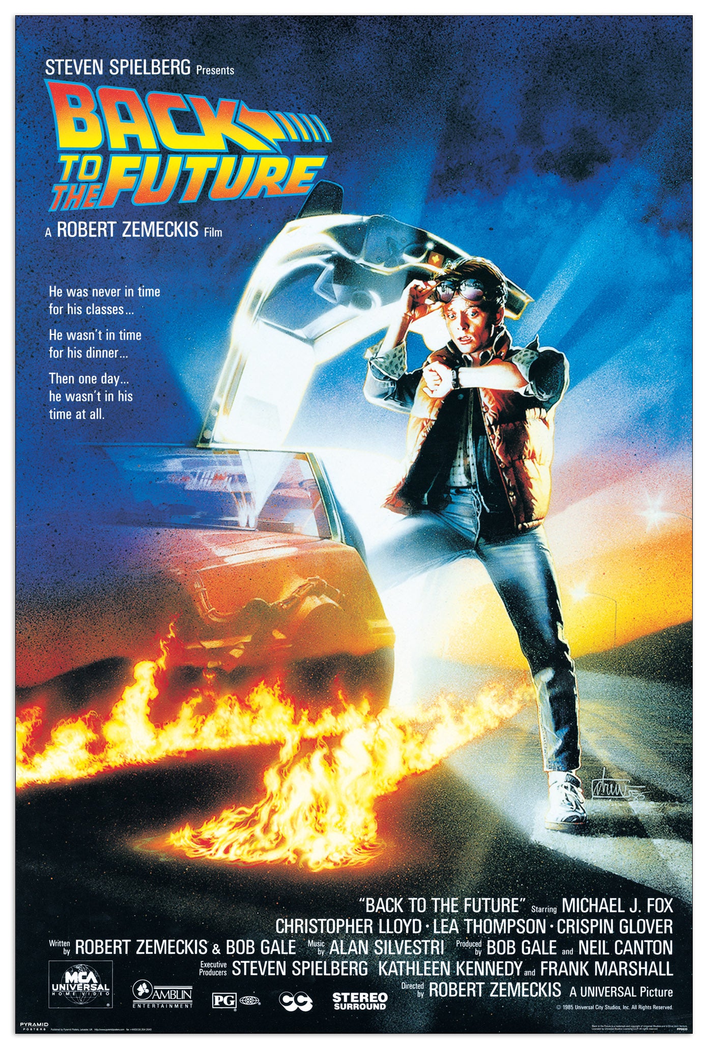 Back To The Future cm 60x90