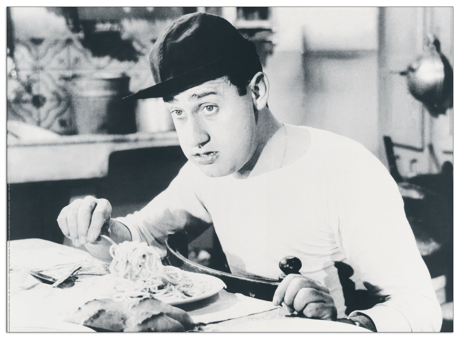 Alberto Sordi, Spaghetti cm 80x60