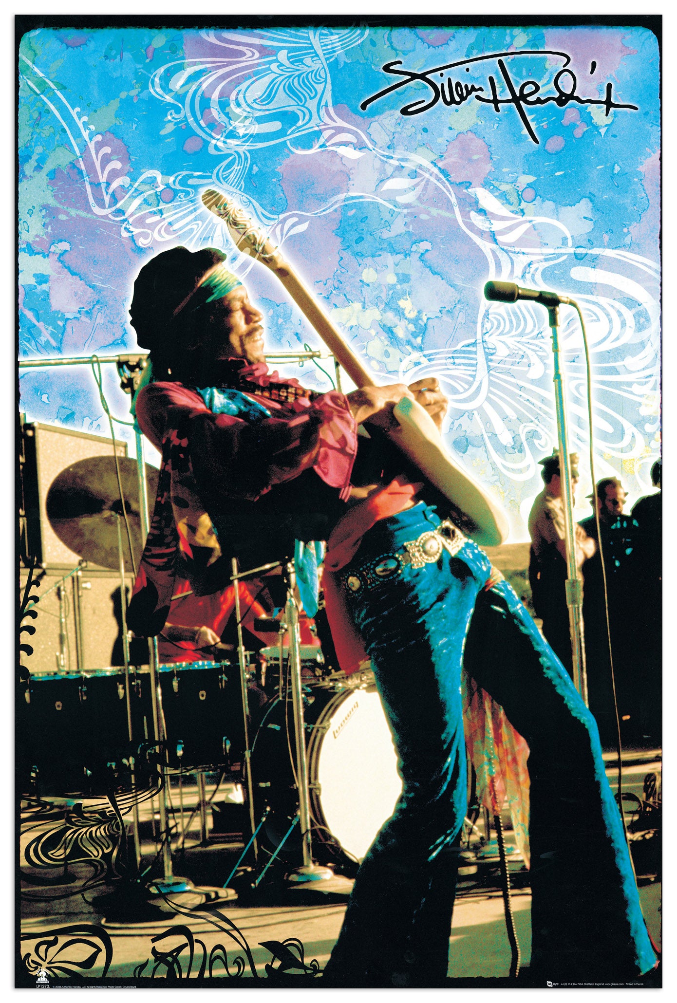 Jimi Hendrix cm 60x90