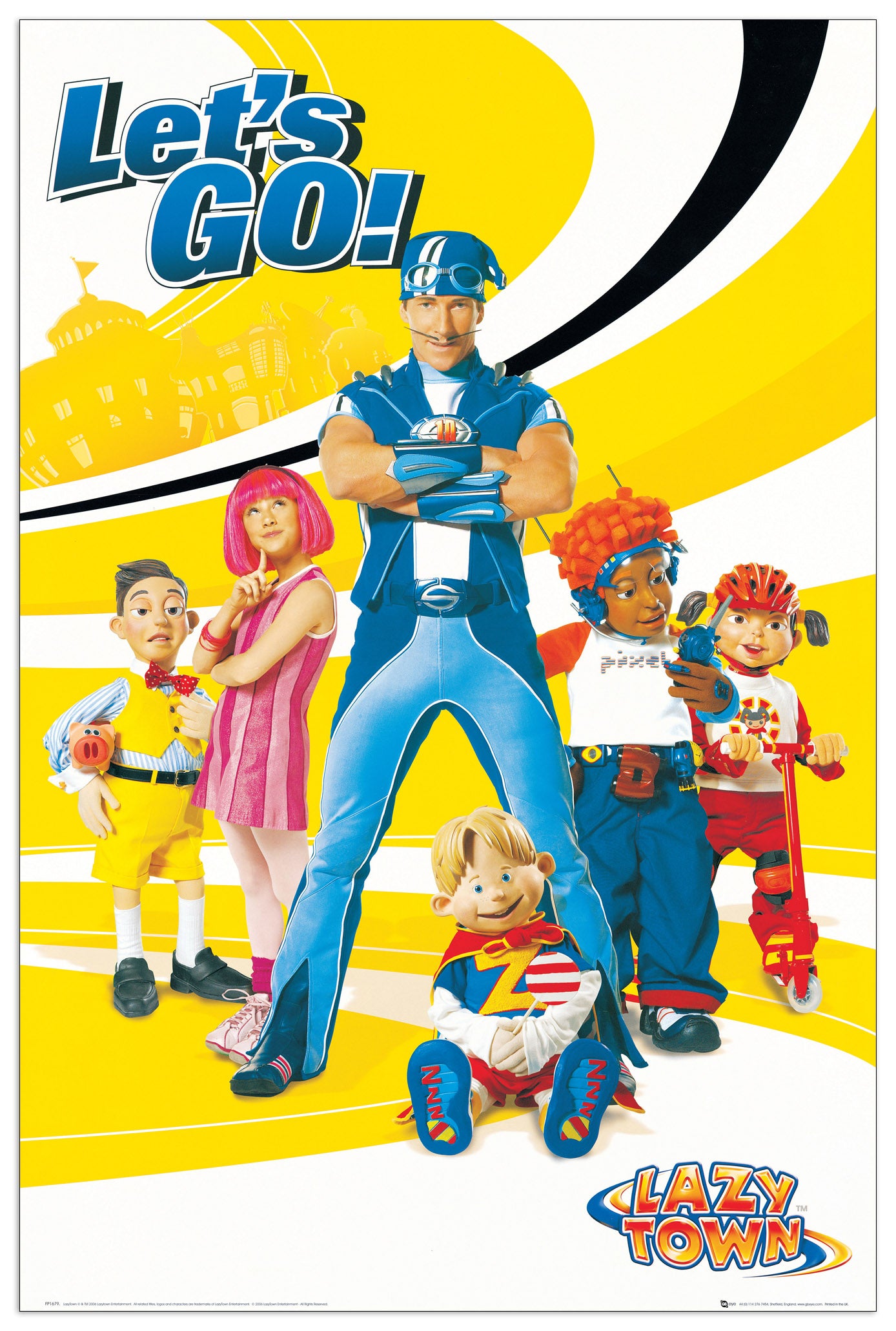 Lazy Town cm 60x90