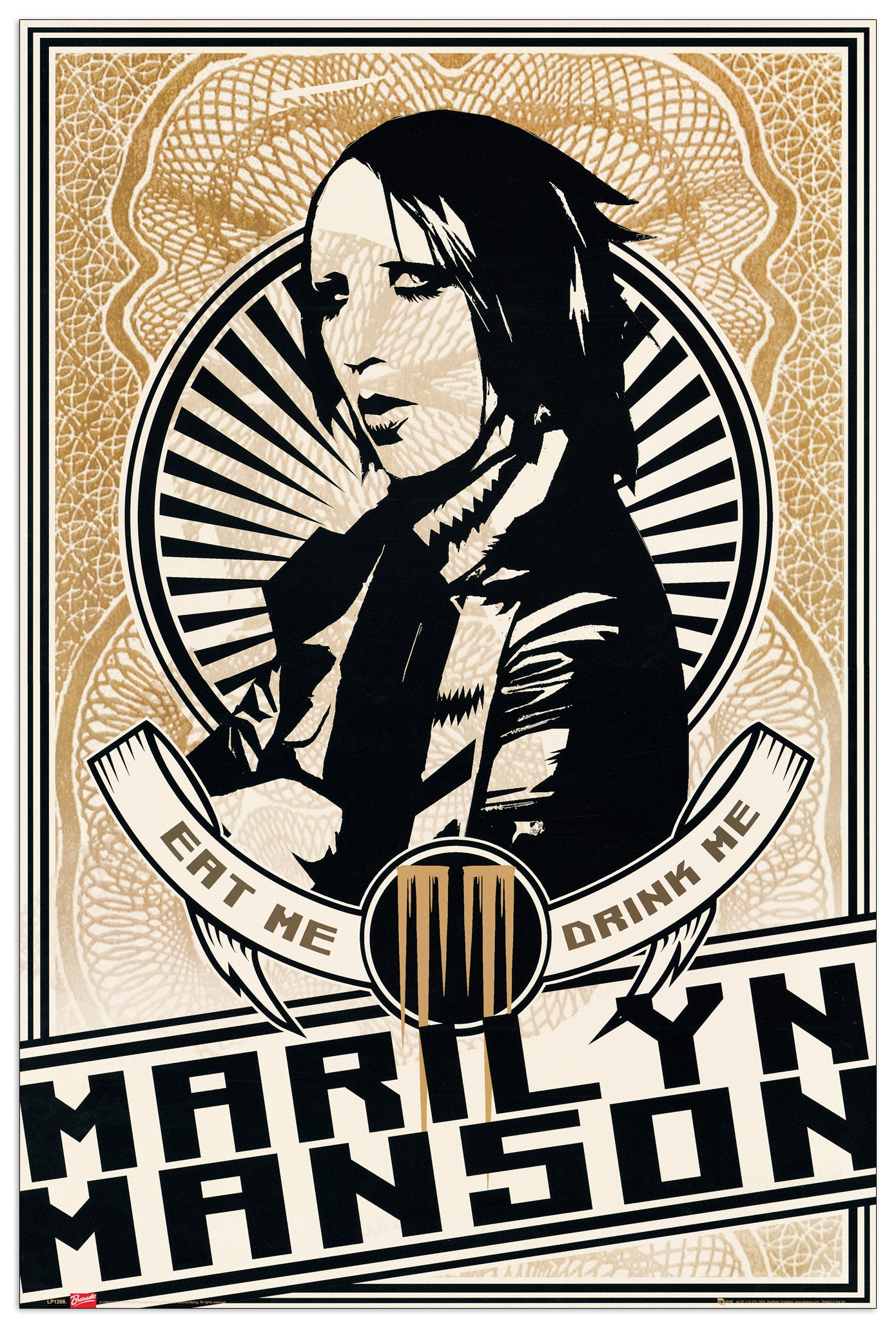 Marilyn Manson cm 60x90