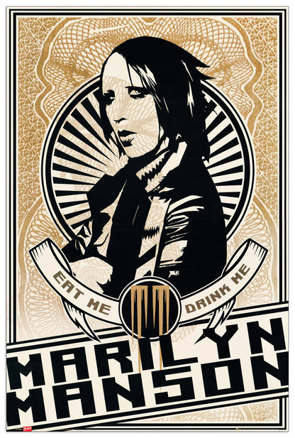 Marilyn Manson cm 60x90