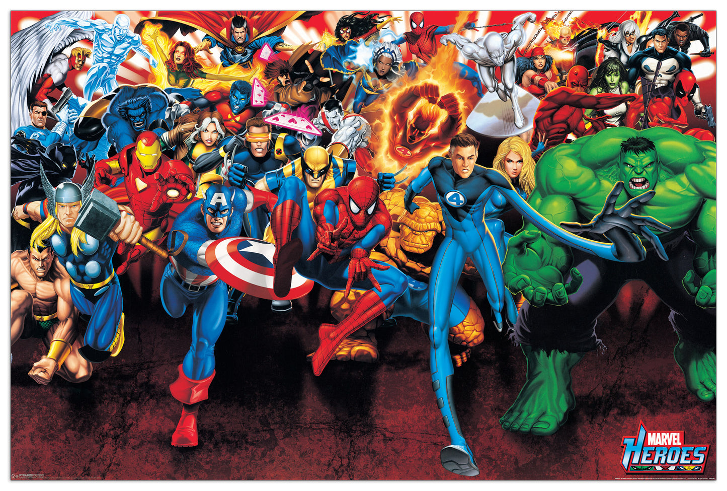 Marvel Superheroes cm 90x60