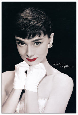 Audrey Hepburn - cm 60x90 - Pannello in MDF