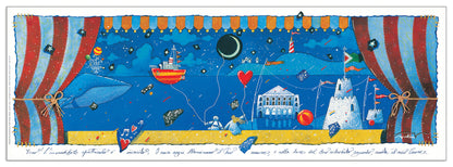Teatro Sul Mare cm 100x35