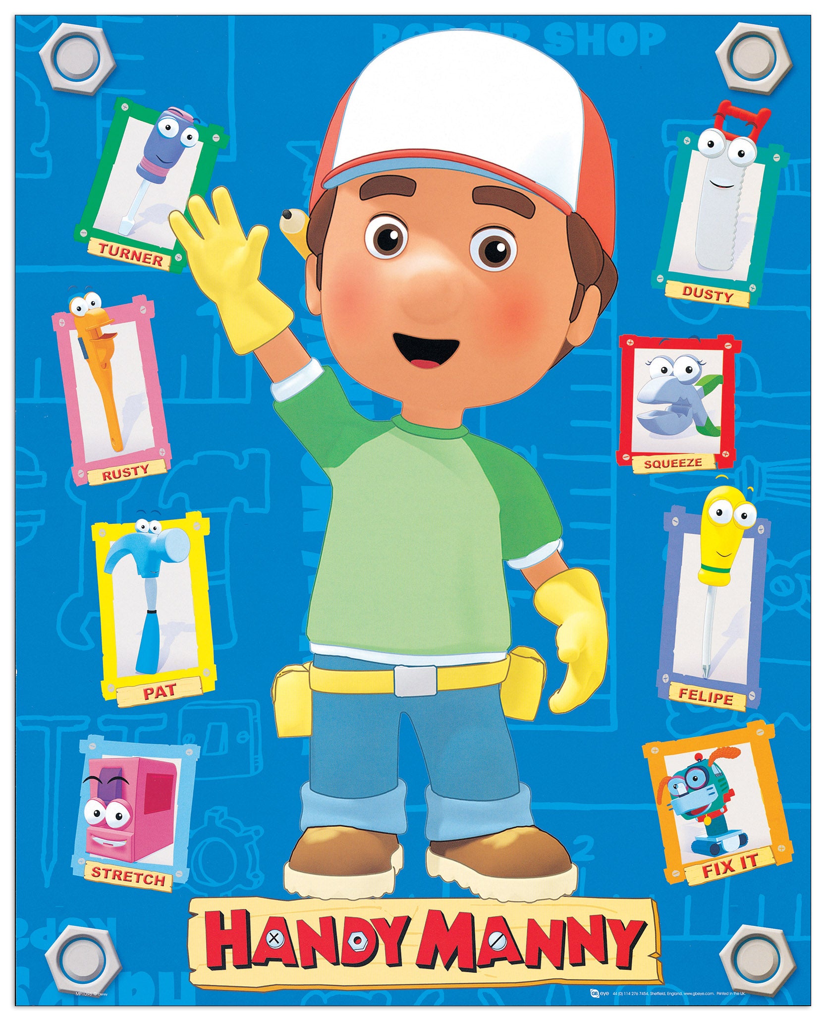 Handy Manny cm 40x50