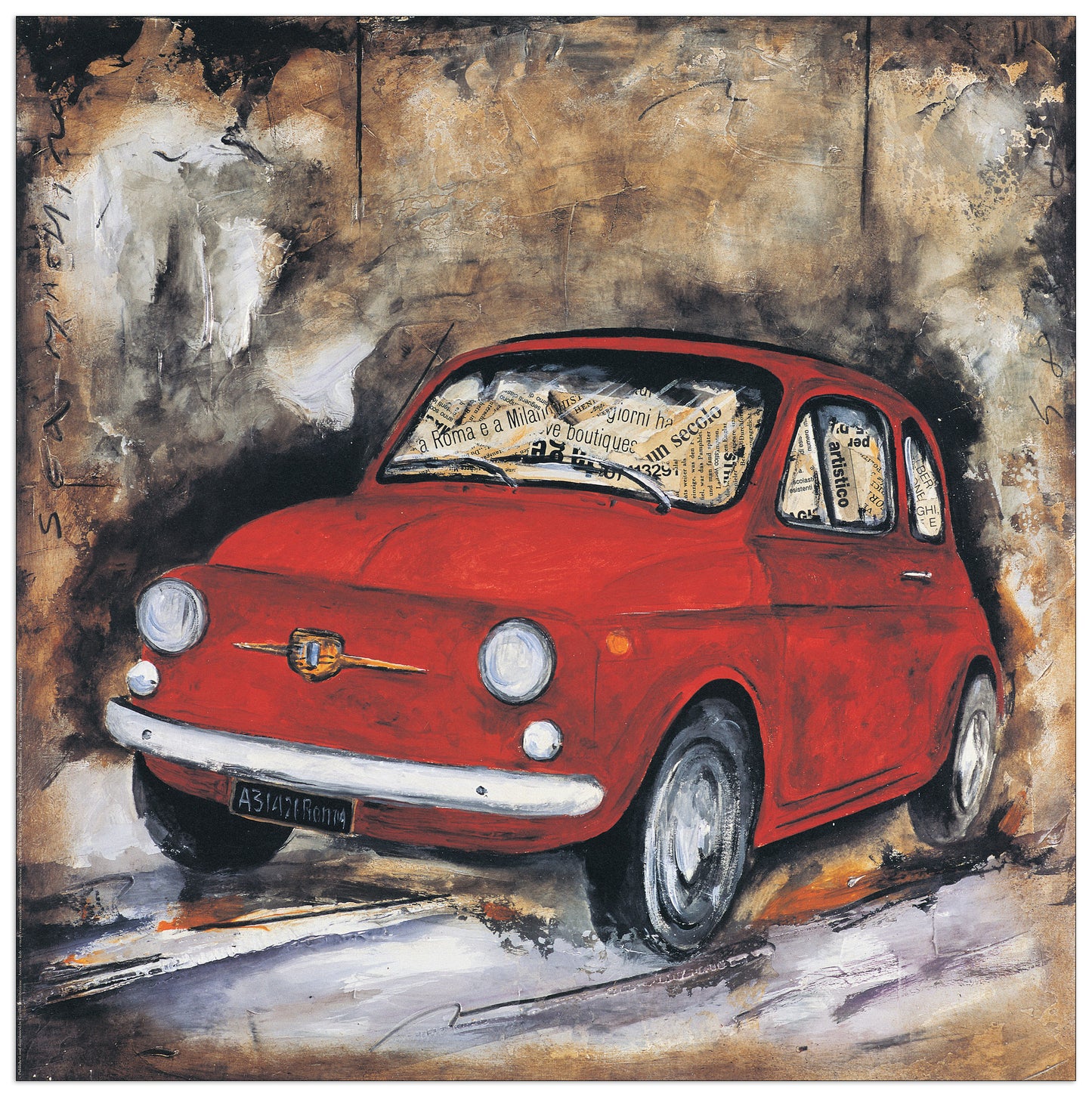 Fiat 500 cm 70x70