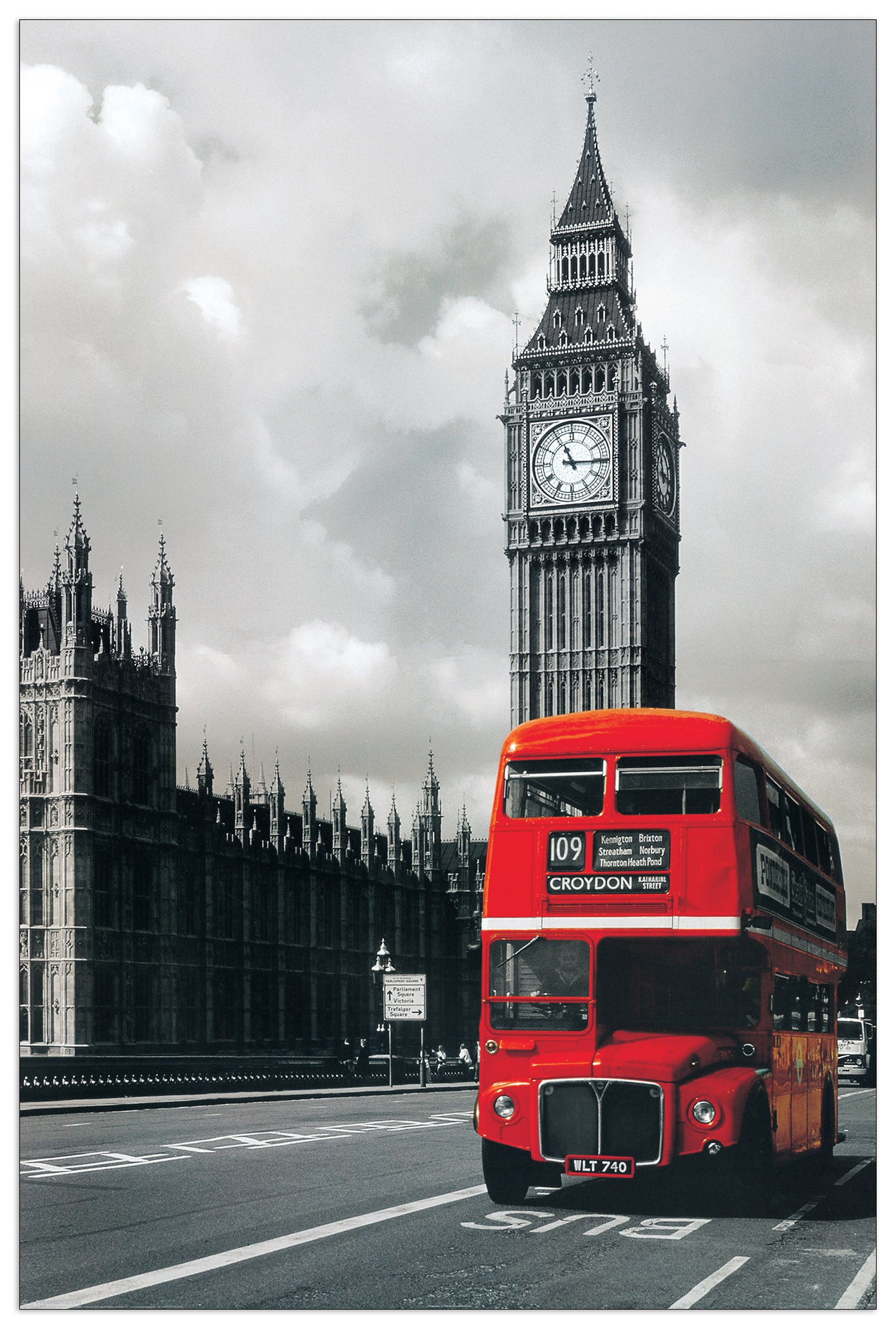 Bus - Westminster cm 60x90