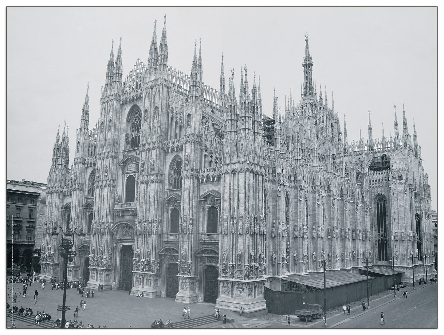 Milano, Duomo (Anni '60) cm 80x60
