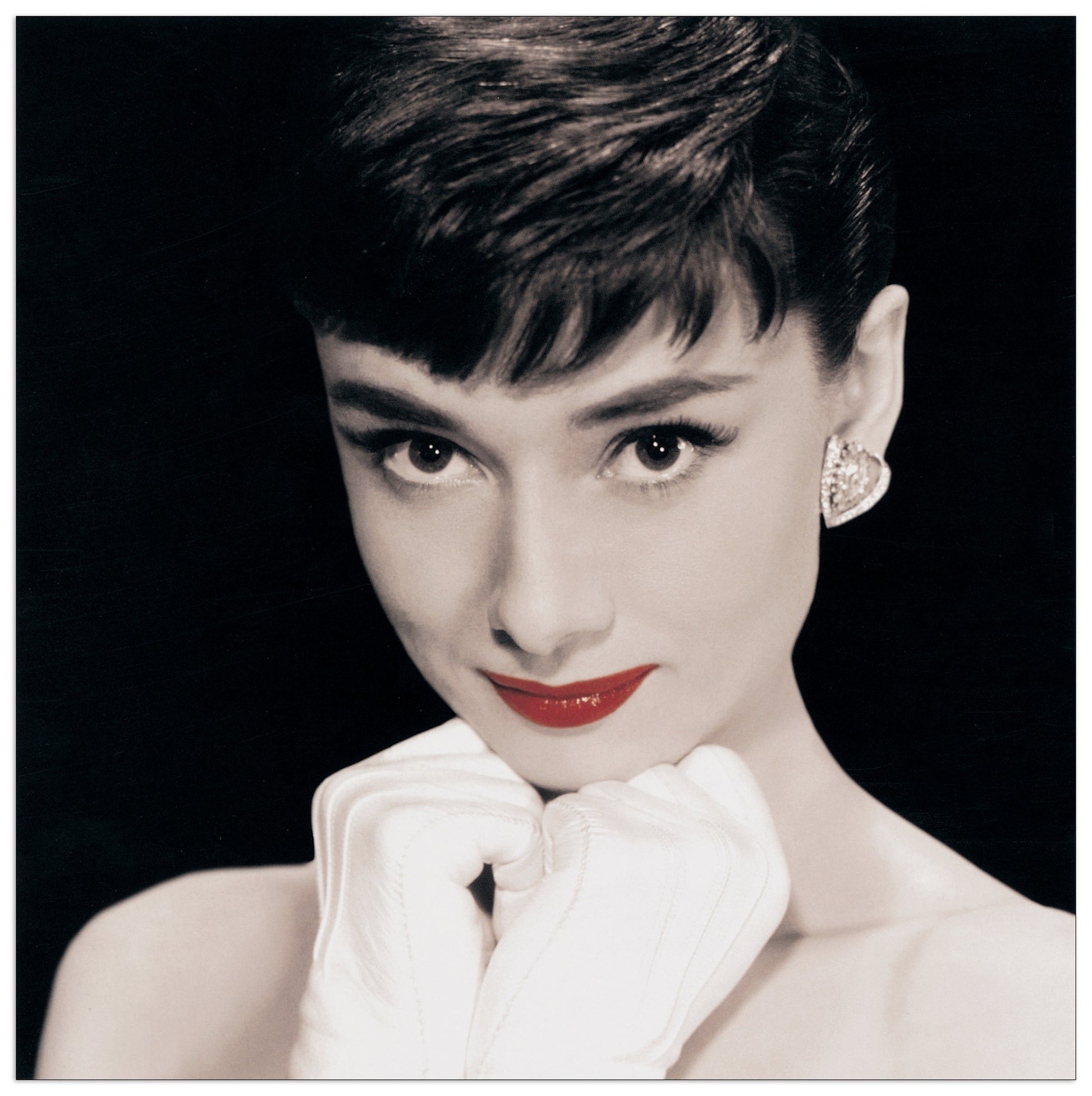Audrey Hepburn (Red Lips) cm 27x27