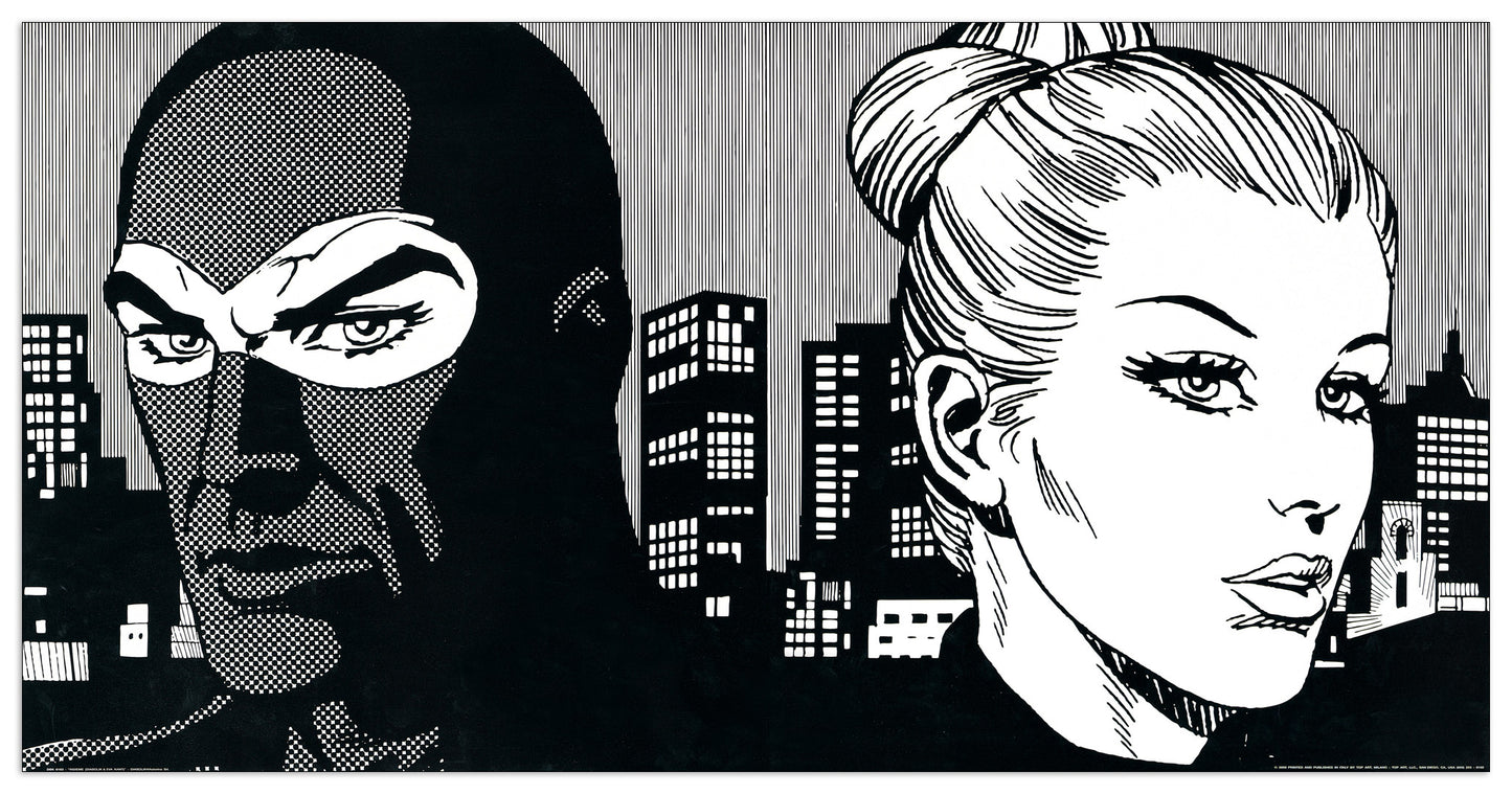Insieme (Diabolik & Eva Kant) cm 100x50