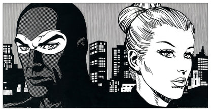 Insieme (Diabolik & Eva Kant) cm 100x50