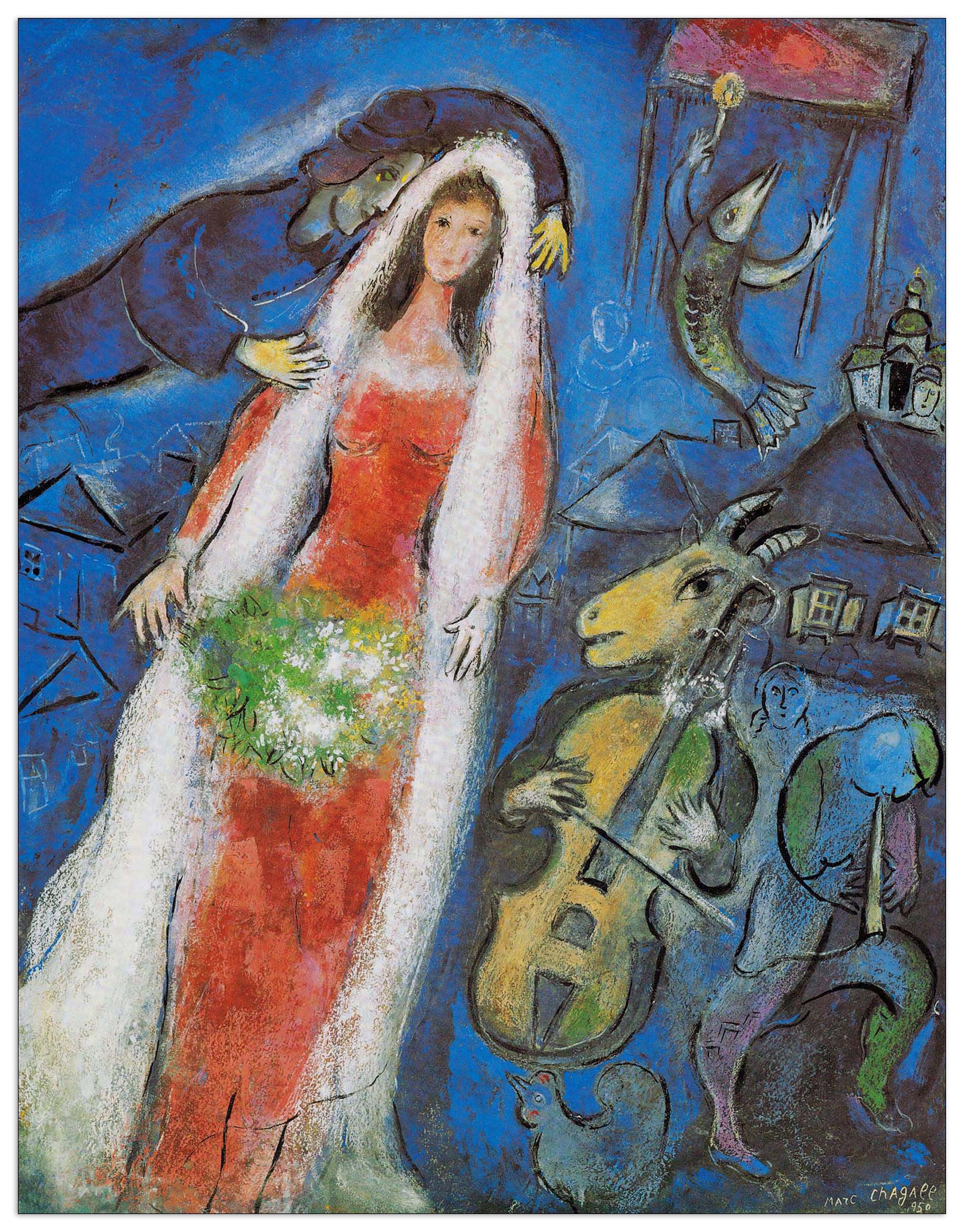 La Mariee,1950 cm 53x68