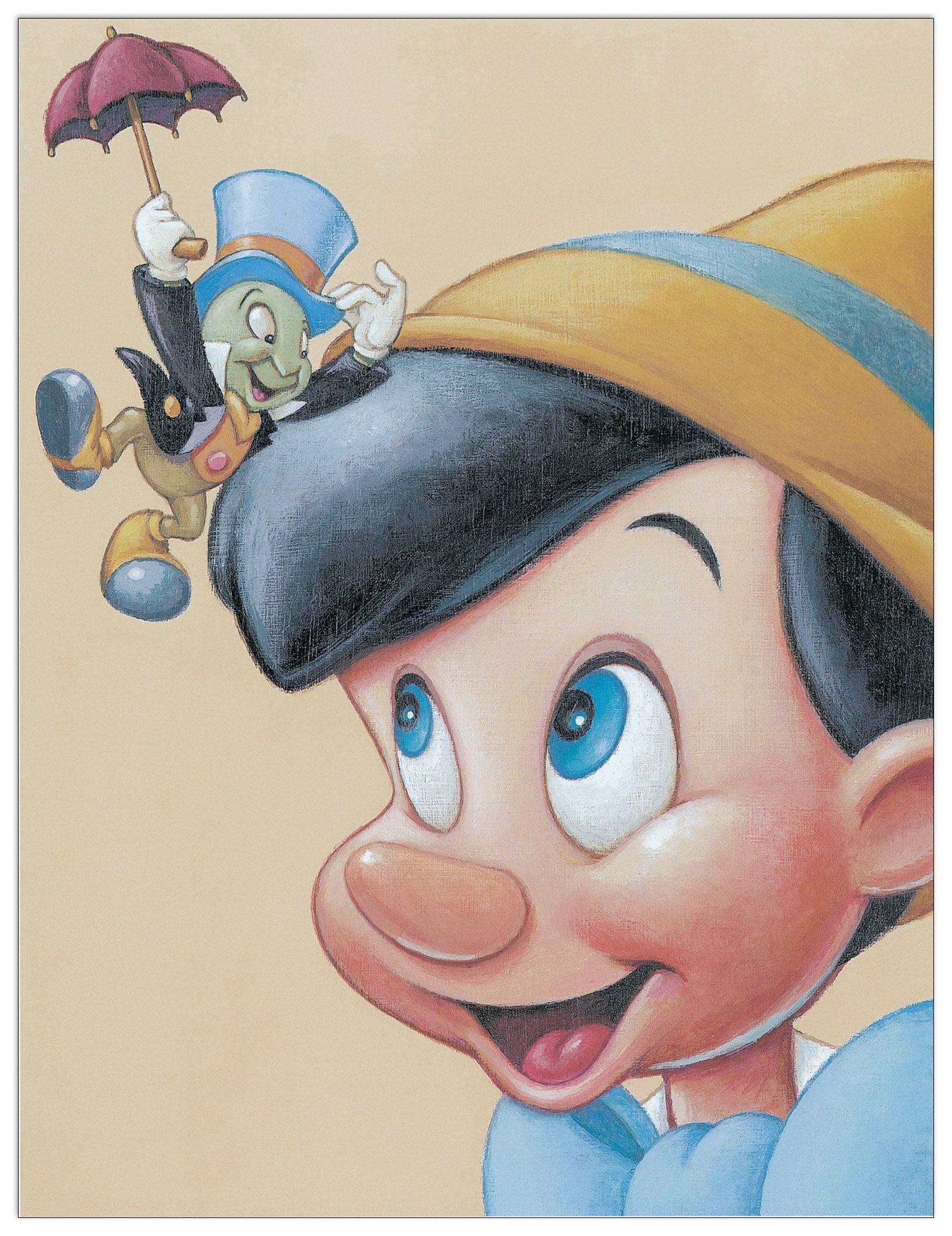 Pinocchio And Jiminy - Friendly Fun cm 20x26