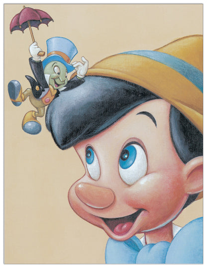 Pinocchio And Jiminy - Friendly Fun cm 20x26