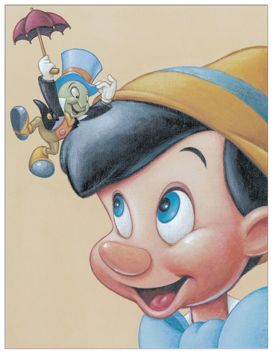 Pinocchio And Jiminy - Friendly Fun cm 20x26