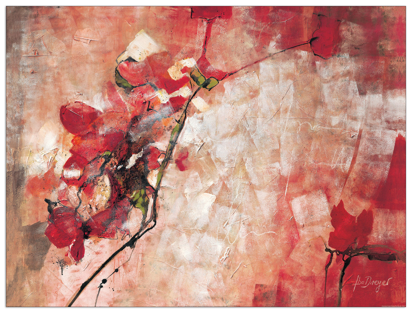 Symphony In Red cm 120x90