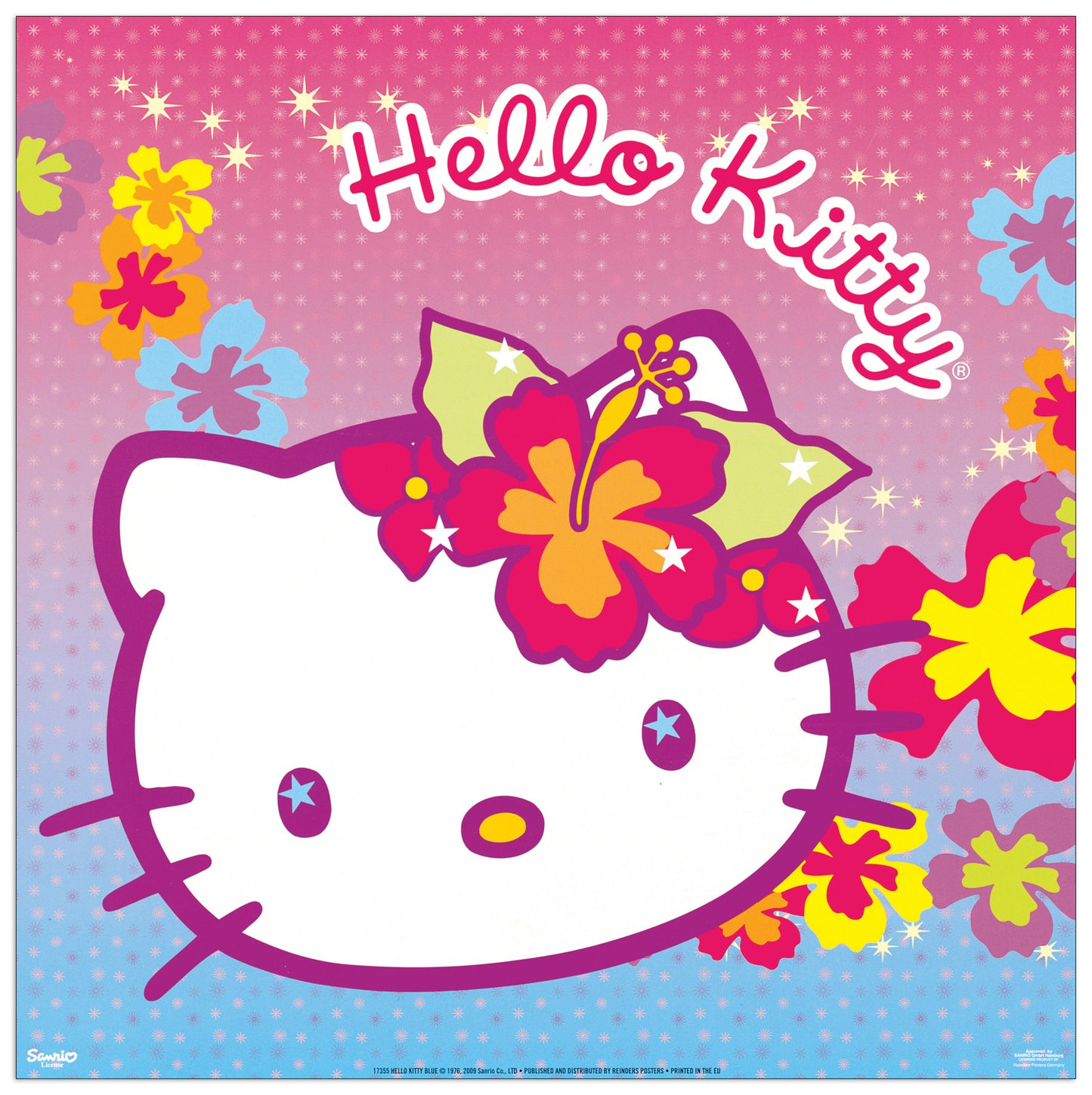 Hello Kitty Blue cm 30x30