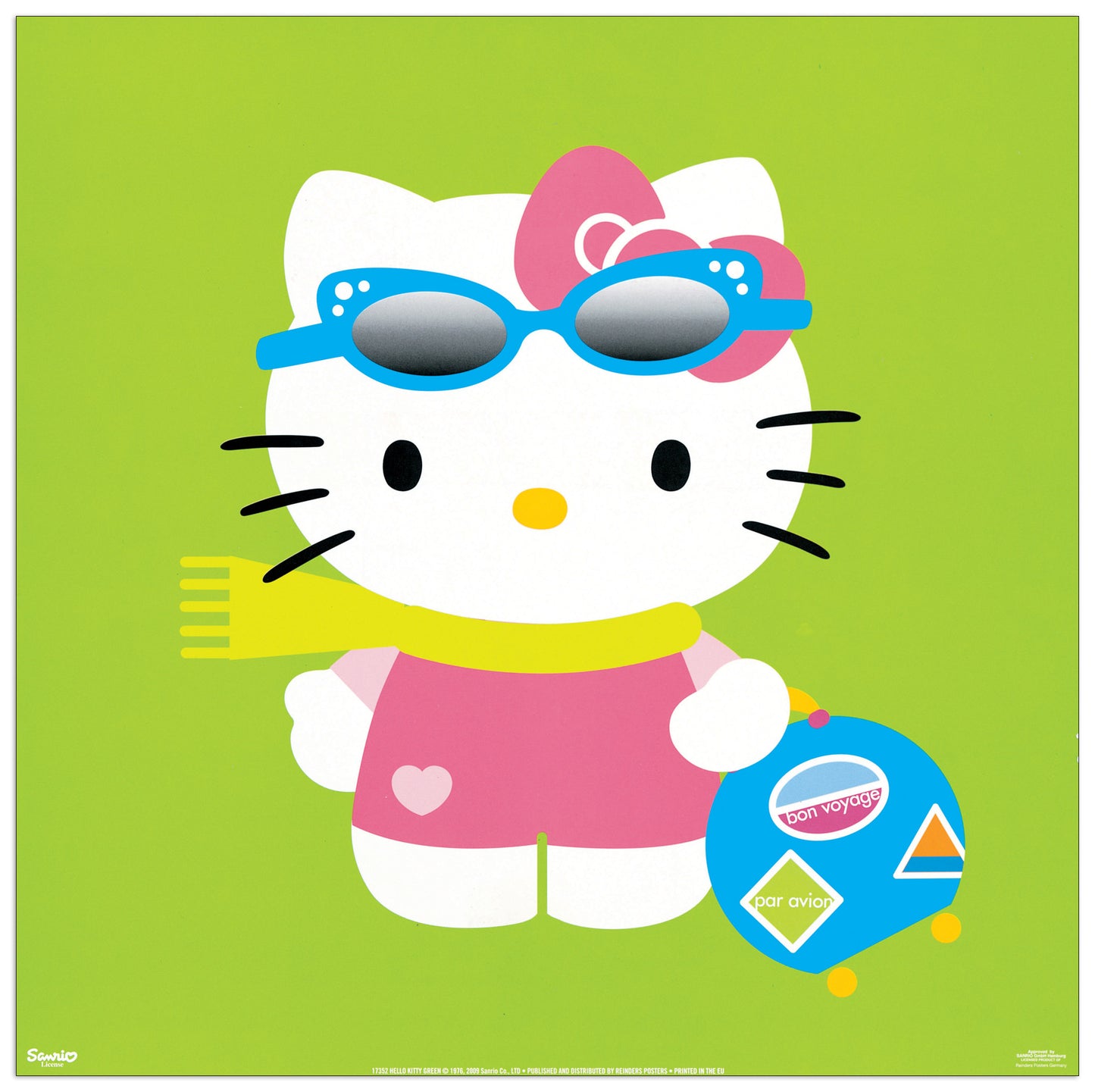Hello Kitty Green cm 30x30
