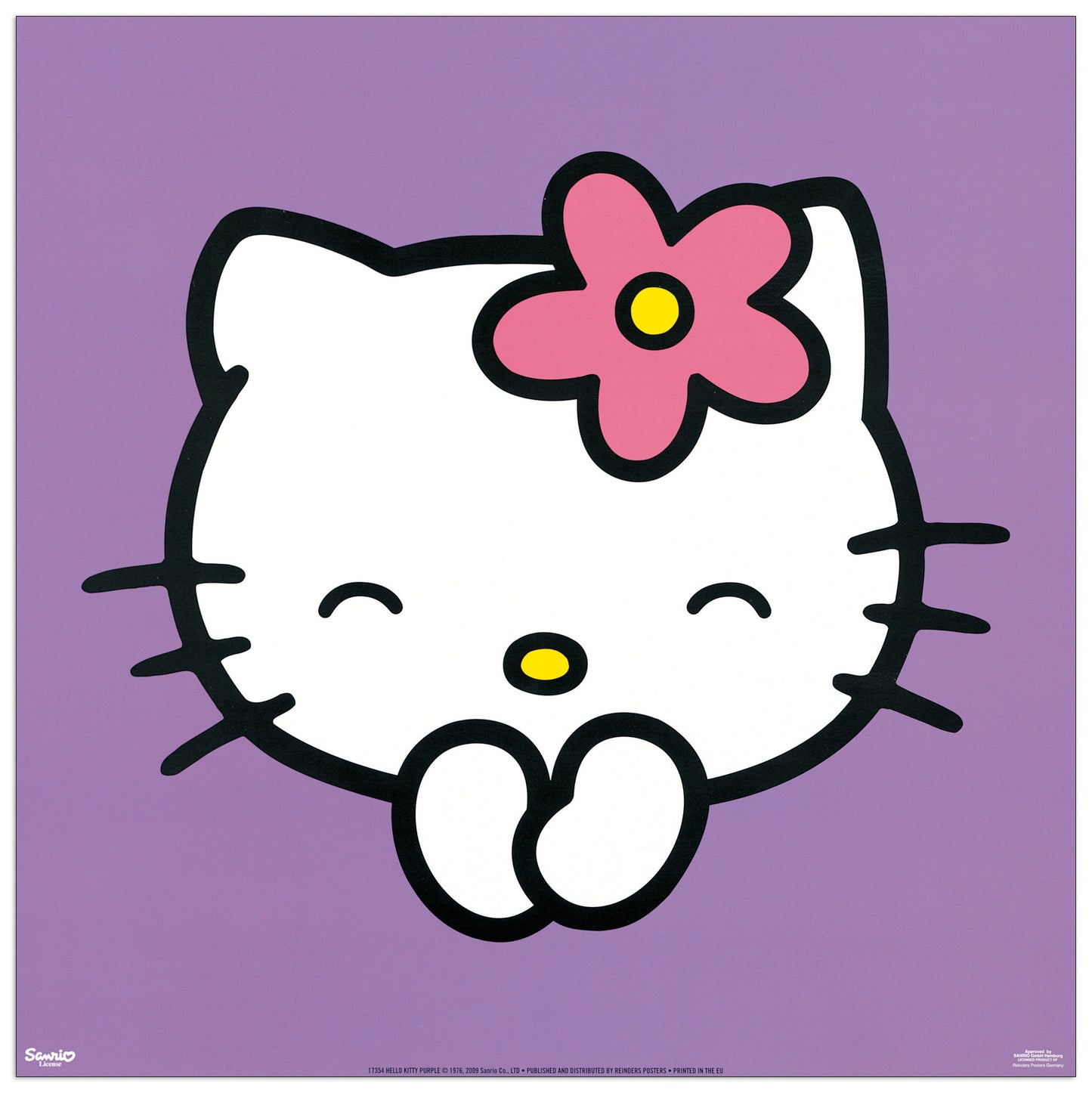 Hello Kitty Purple cm 30x30