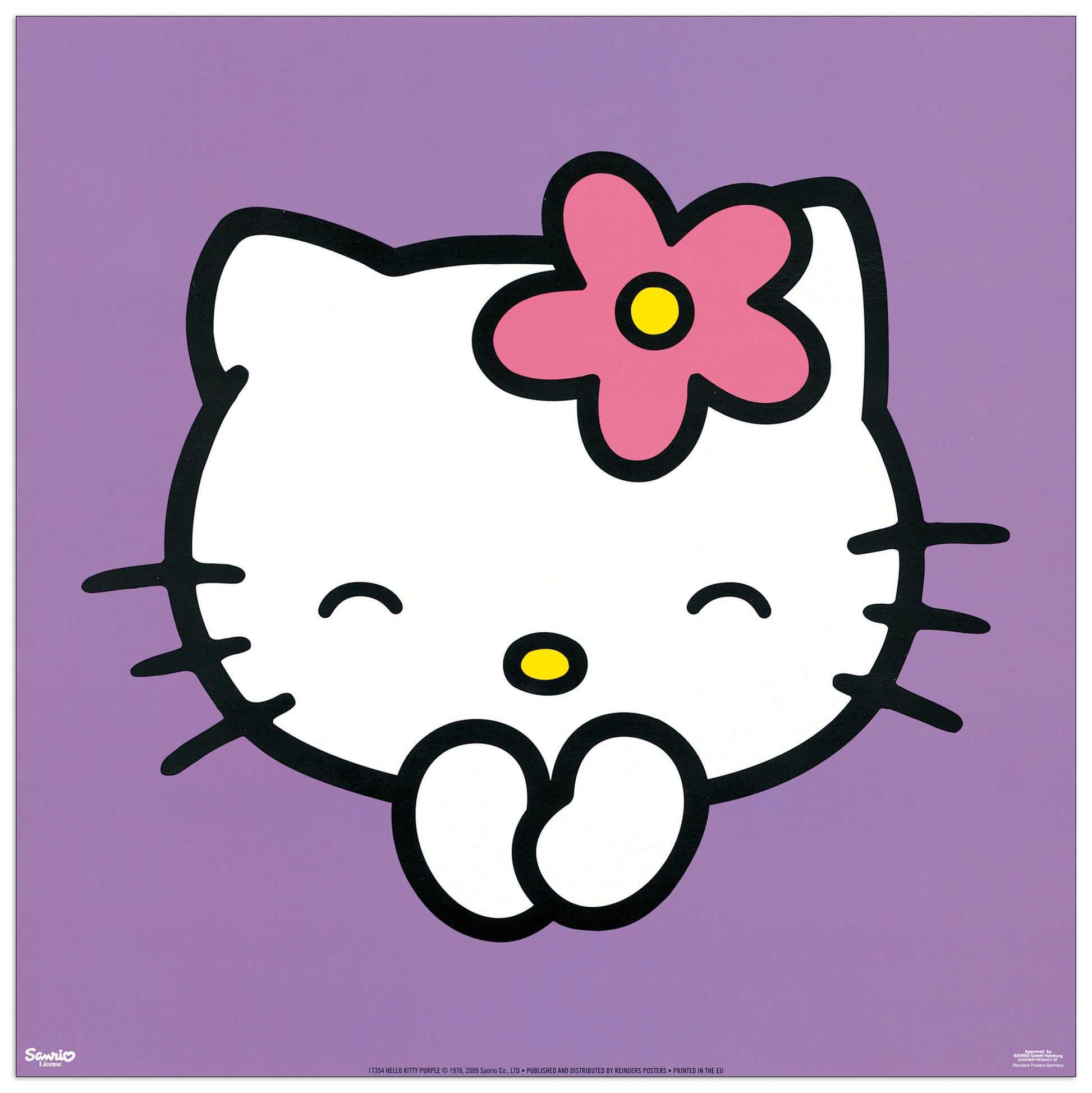 Hello Kitty Purple cm 30x30