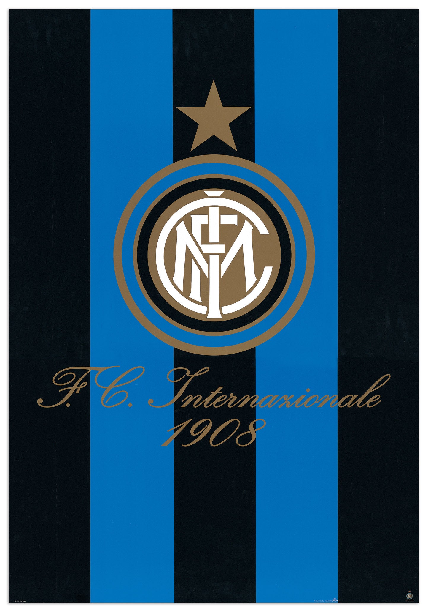 Fc Internazionale 1908 cm 70x100