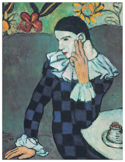 Arlecchino Pensoso cm 31x40