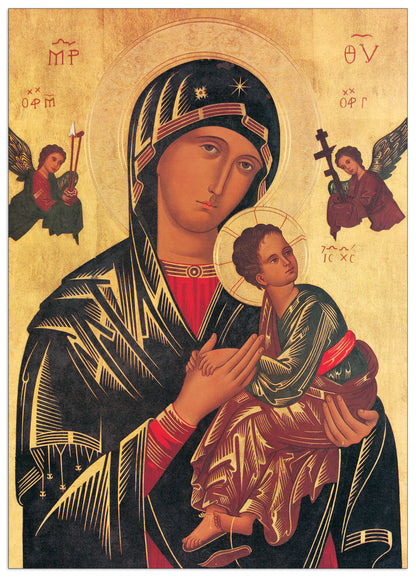Madonna Con Bambino cm 50x70