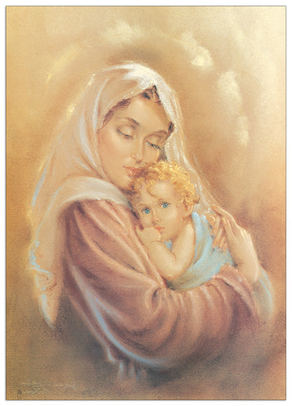 Madonna Con Bambino cm 50x70