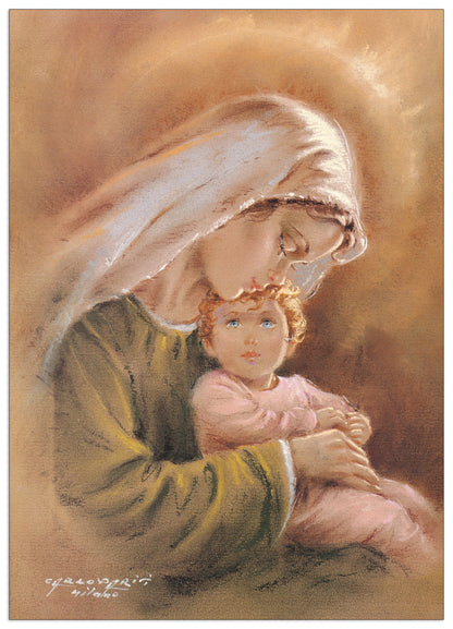 Madonna Con Bambino cm 50x70