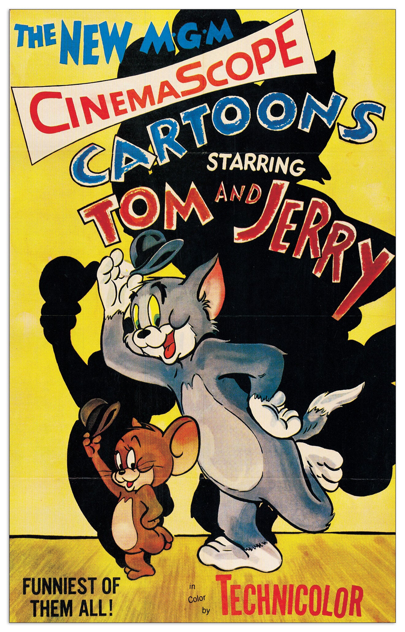 Tom and Jerry cm 25x40