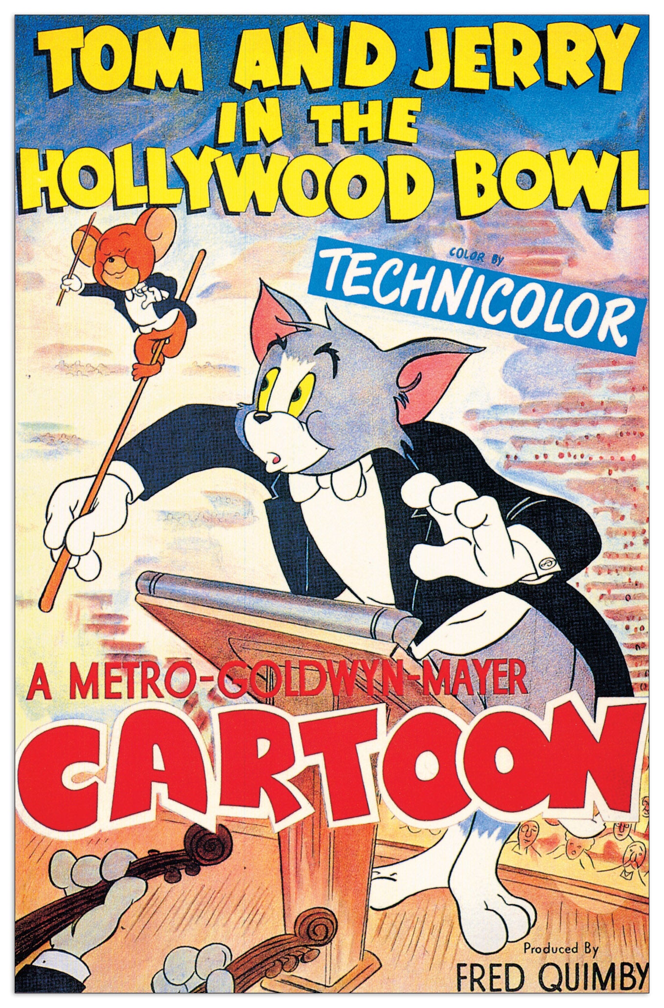 Tom and Jerry cm 36x40