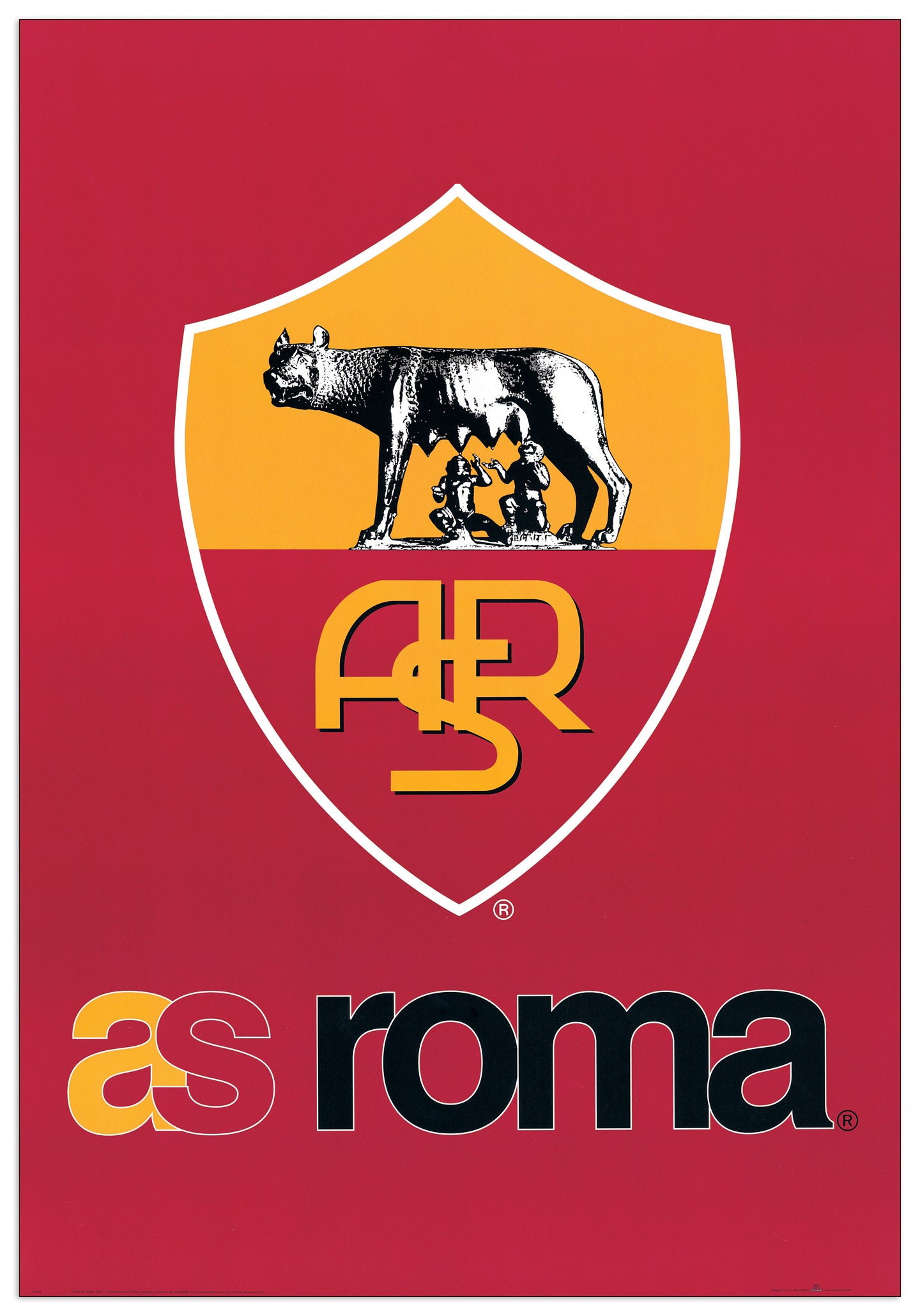 AS Roma cm 69x99