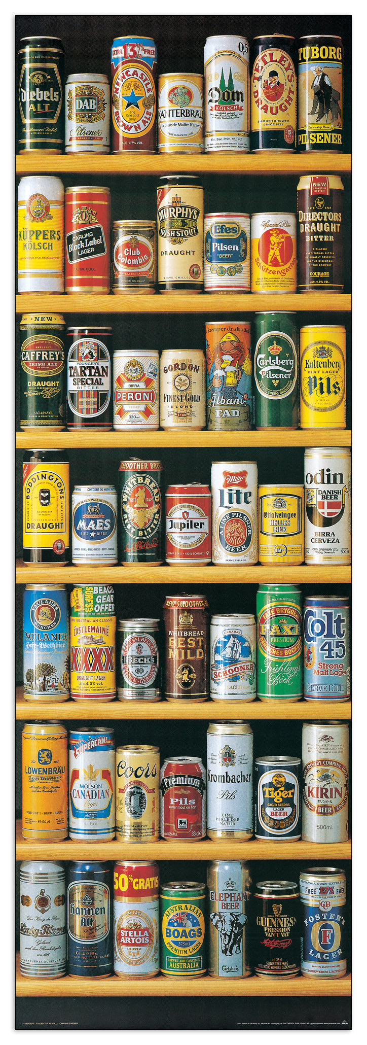 Lattine Di Birra cm 53x158
