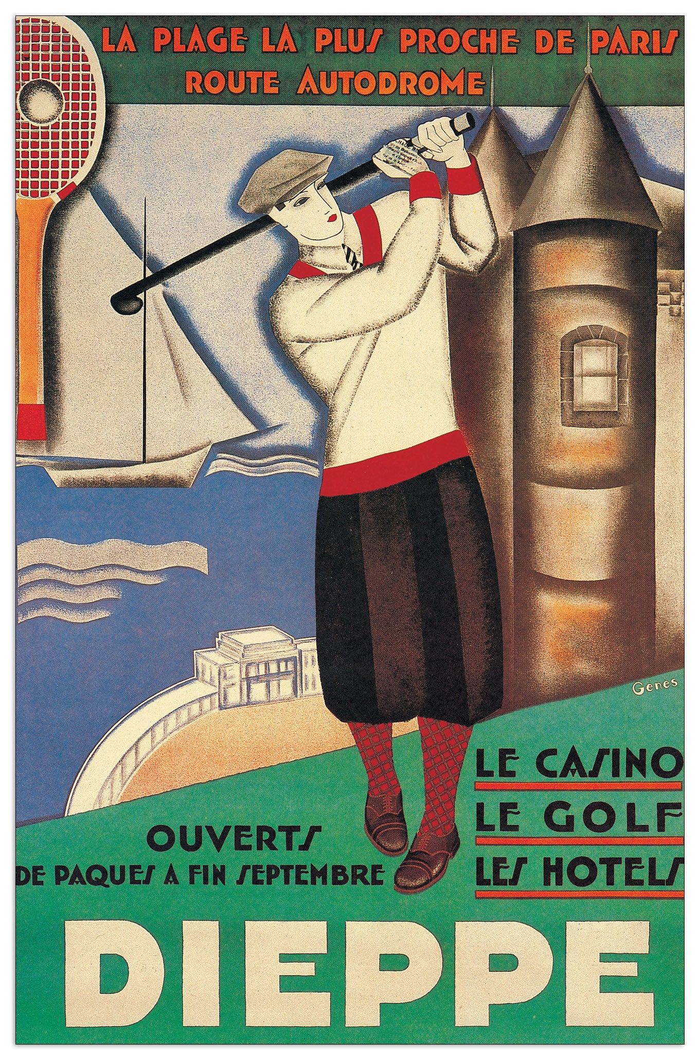 Golf cm 44x68