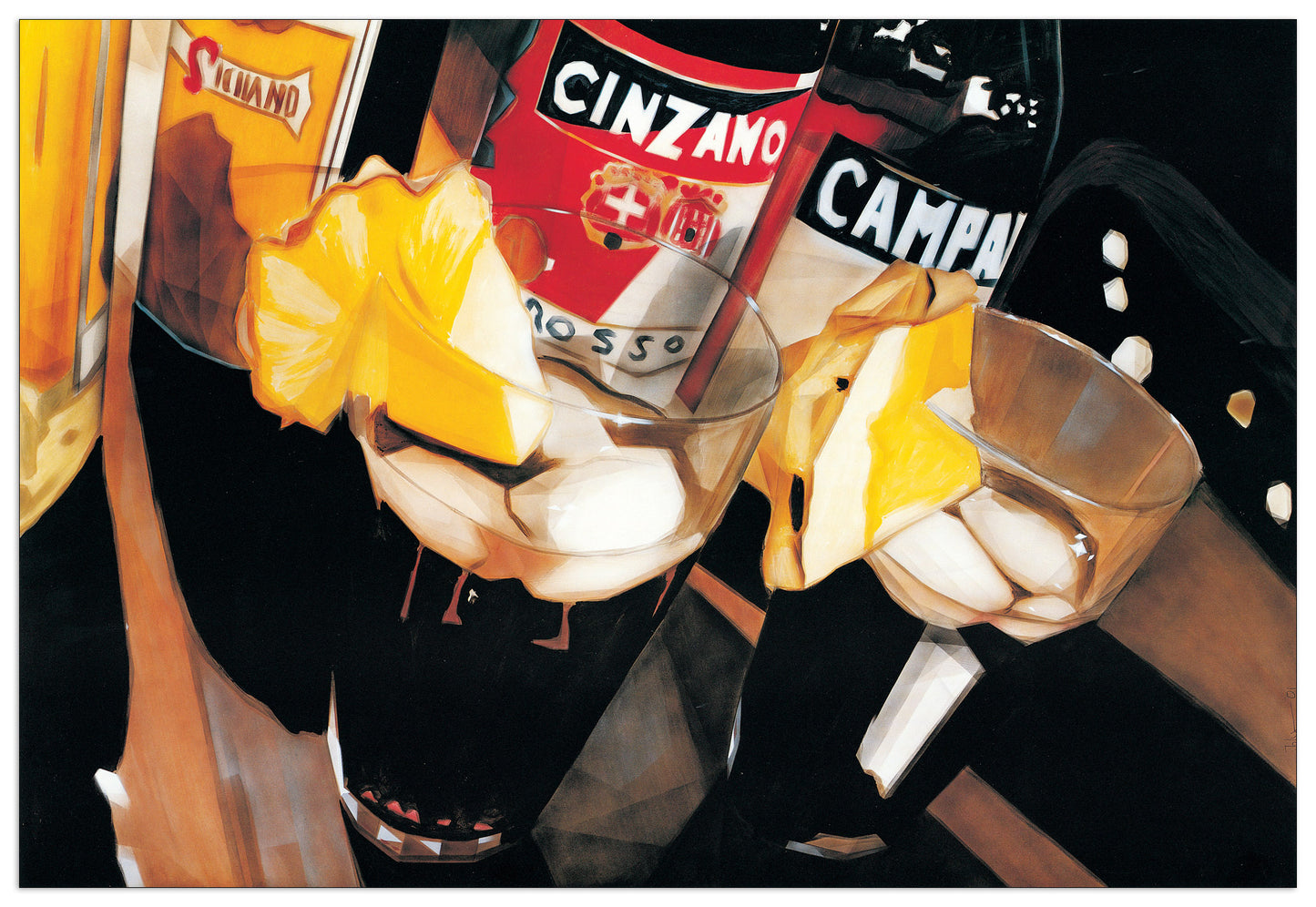 Cinzano & Campari cm 62x42