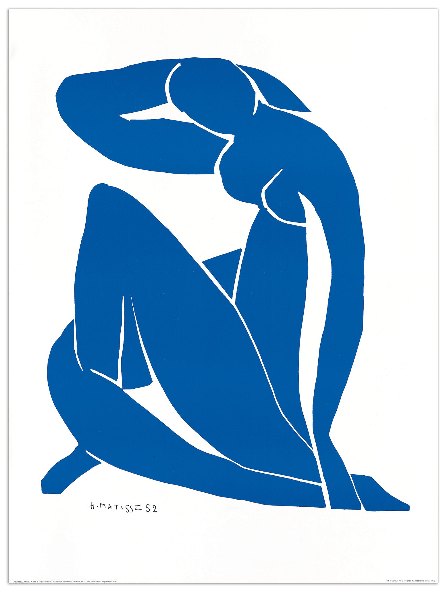 Nu Blue II 1952 cm 60x80