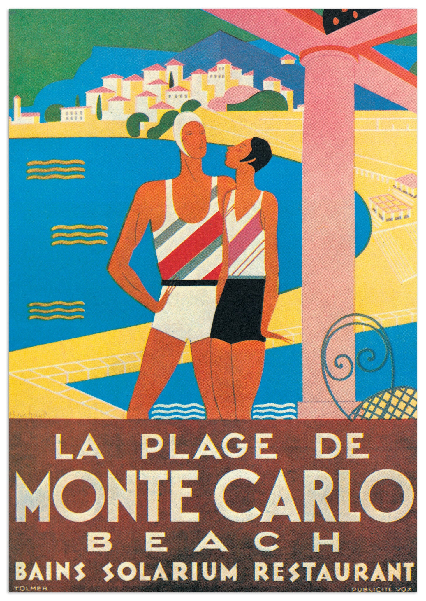 Montecarlo (La Plage) cm 48x68