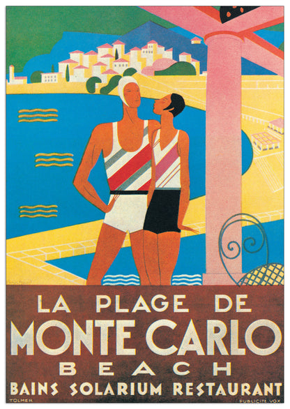 Montecarlo (La Plage) cm 48x68
