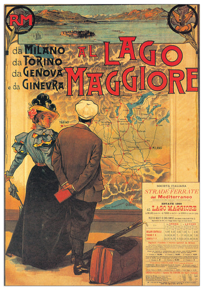Lago Maggiore cm 48x68